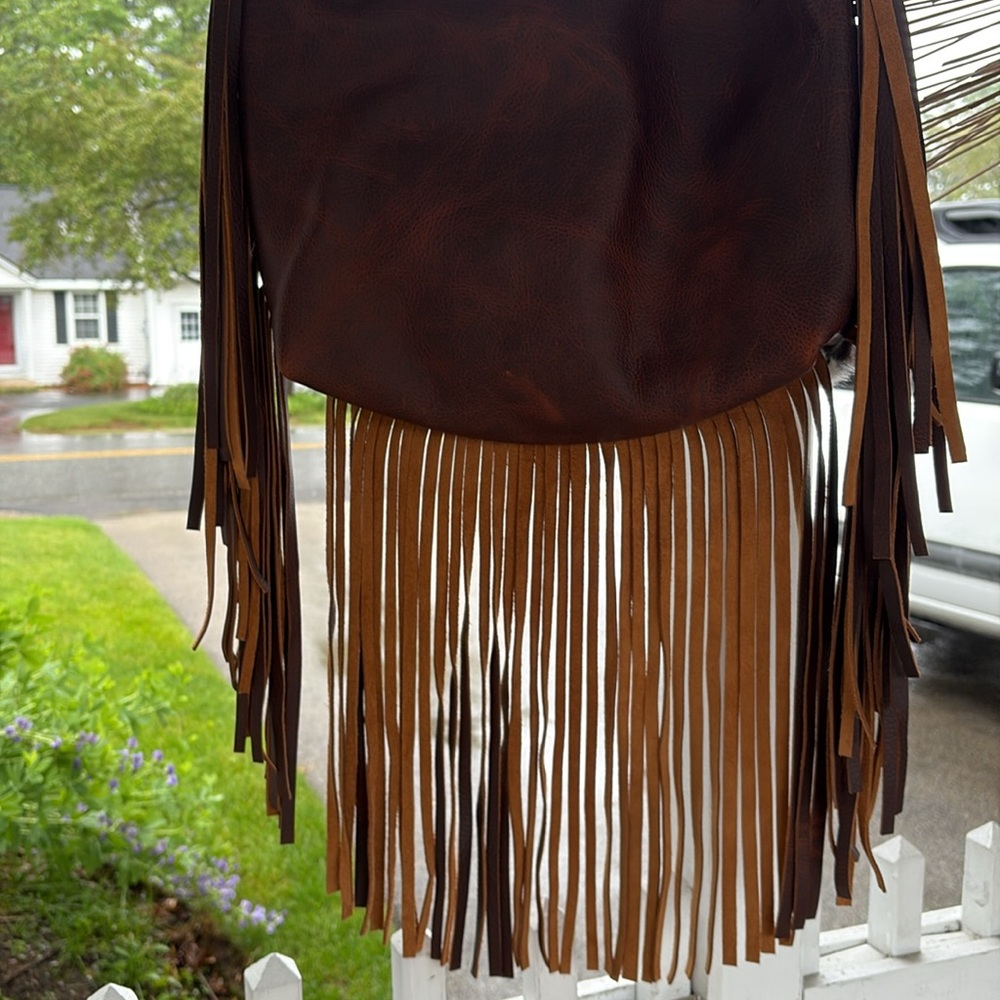 😍 Stunning authentic Cowhide Fringed Bag! 😍 - Picture 8 of 14